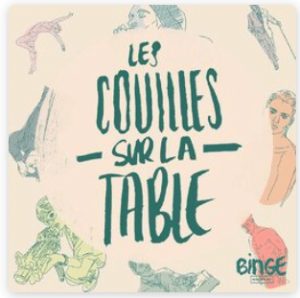 Couilles sur la table couverture podcast